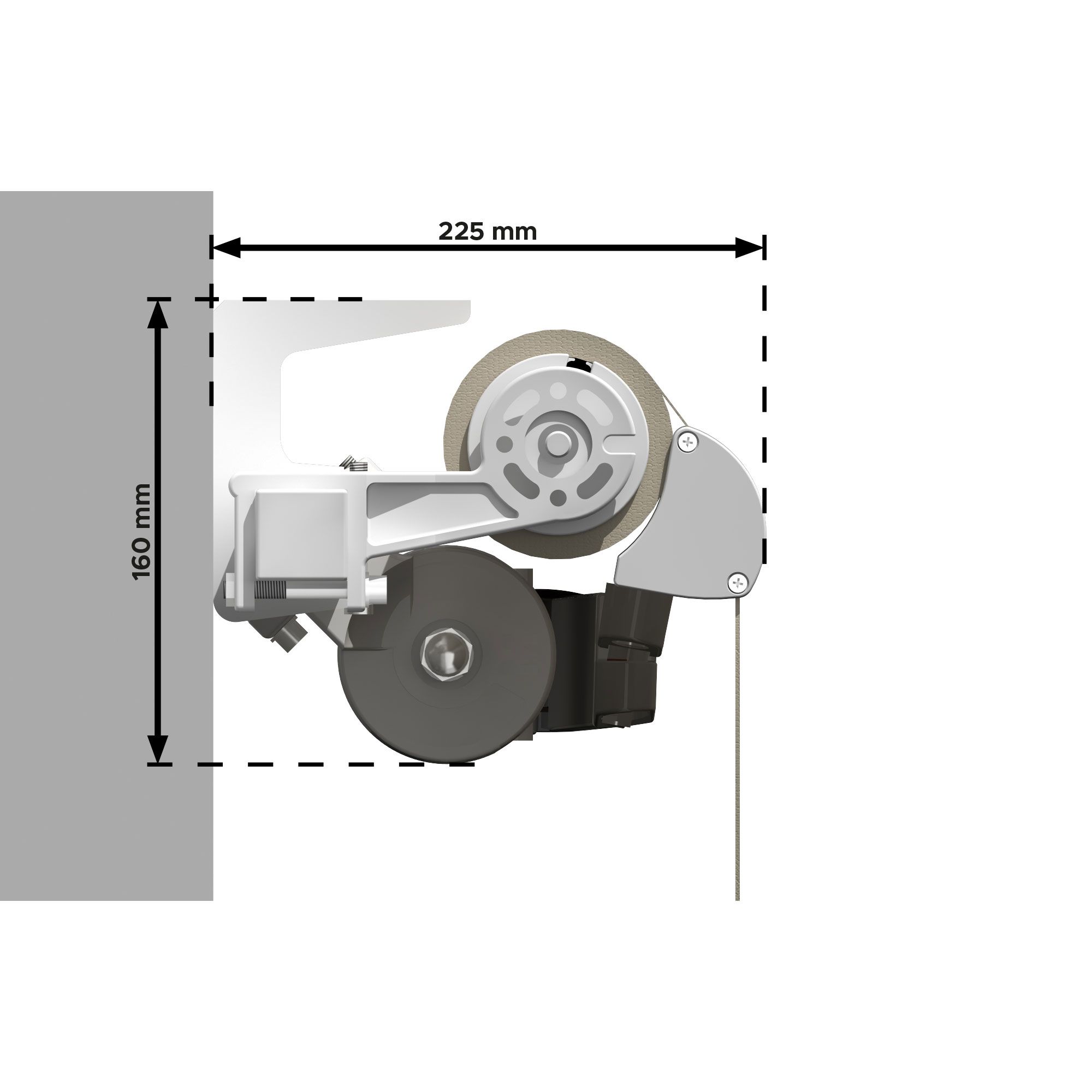 Store banne monobloc MEILE  5,98 x 3,50m Maison Cros Stores - 13