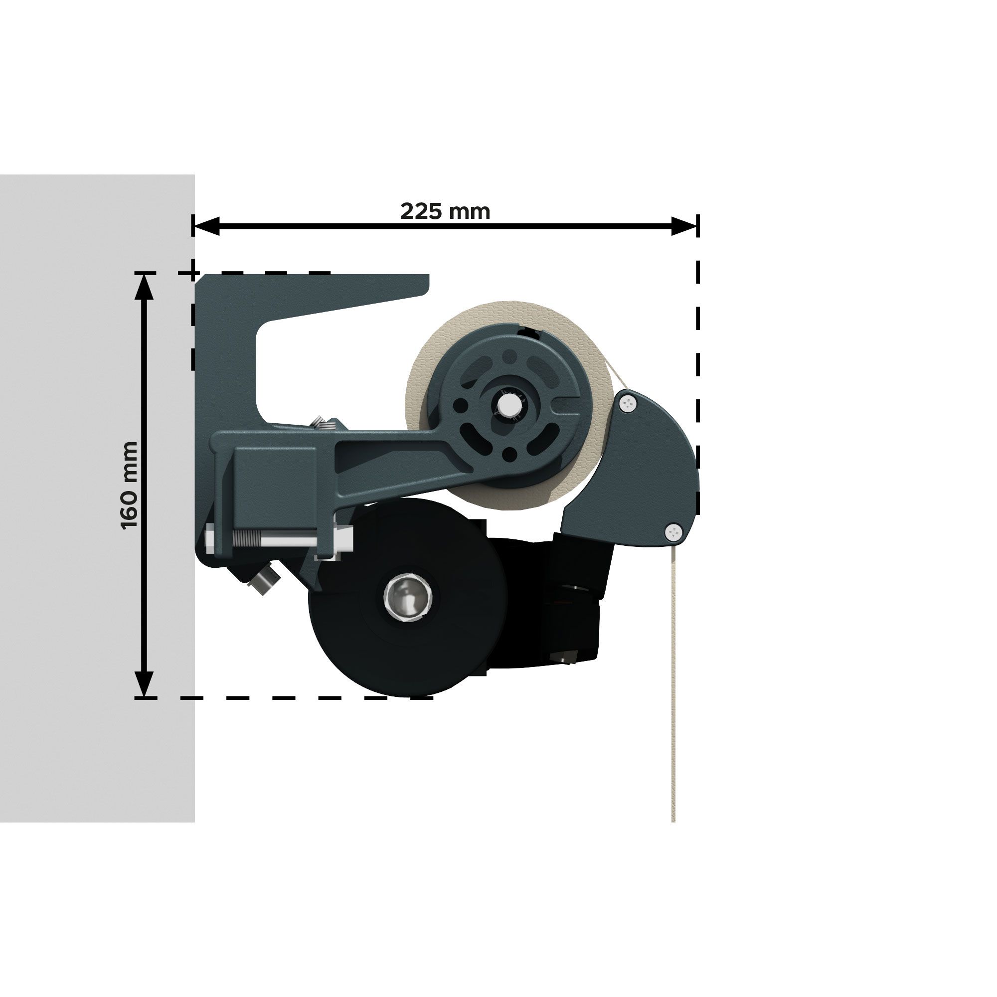 Store banne monobloc MEILE  5,98 x 3,50m Maison Cros Stores - 29