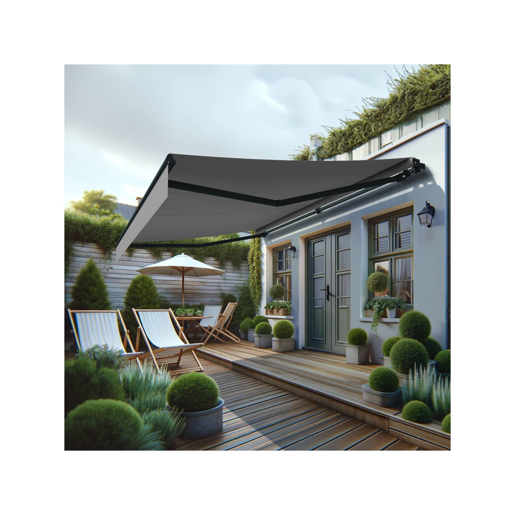 Store banne monobloc MEILE  3,00 x 2,00m Maison Cros Stores - 19