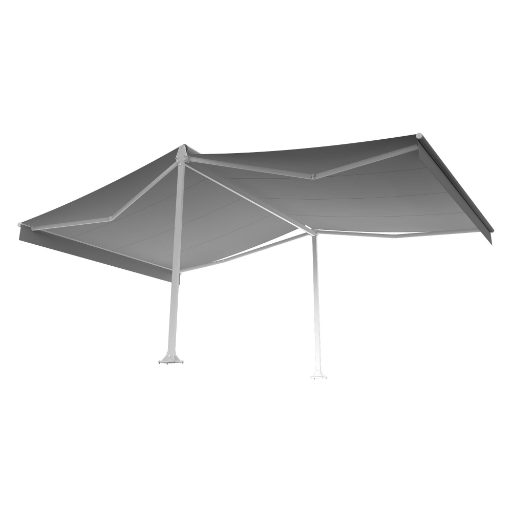 Store banne double-pente ZOLA 4,20m x 2,50m x 2 Maison Cros Stores - 10